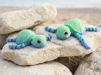 Cute Flexi Articulated Turtle