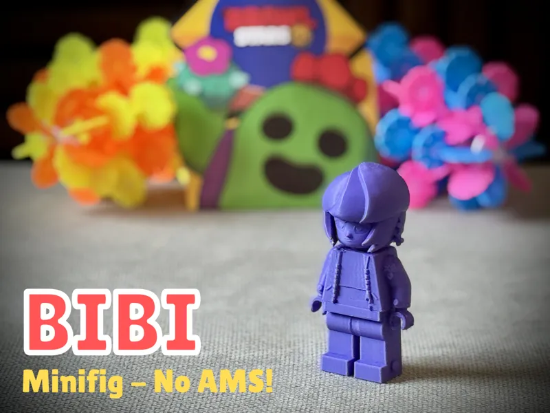 Brawl Stars Minifig Series BIBI- No AMS