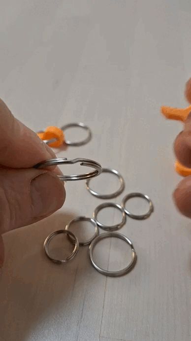 Split-Key Ring Opener