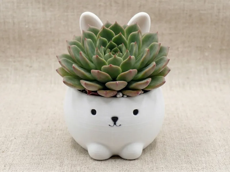 Cute Bunny Planter / Bowl