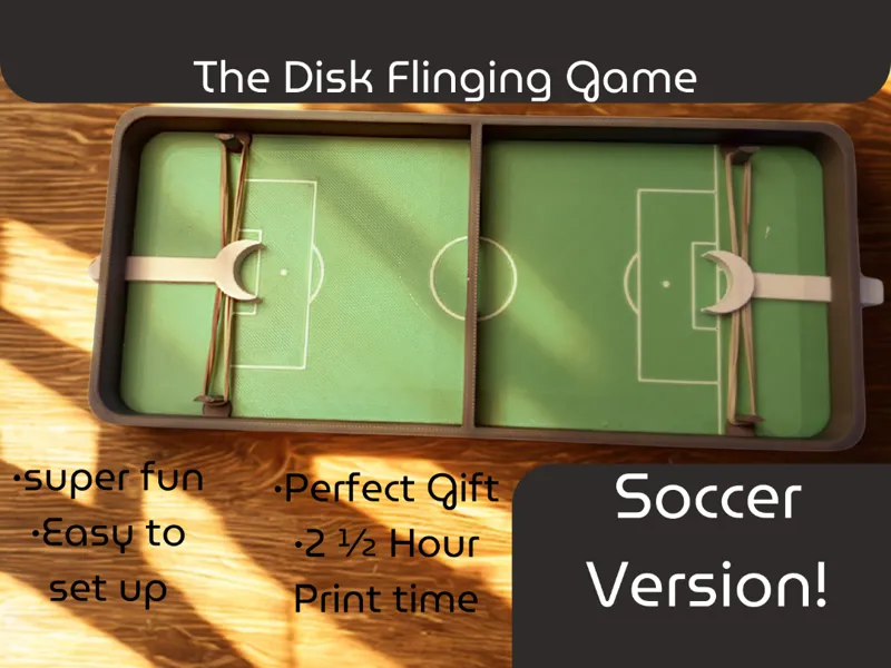 Soccer Themed Disk Fling zgame