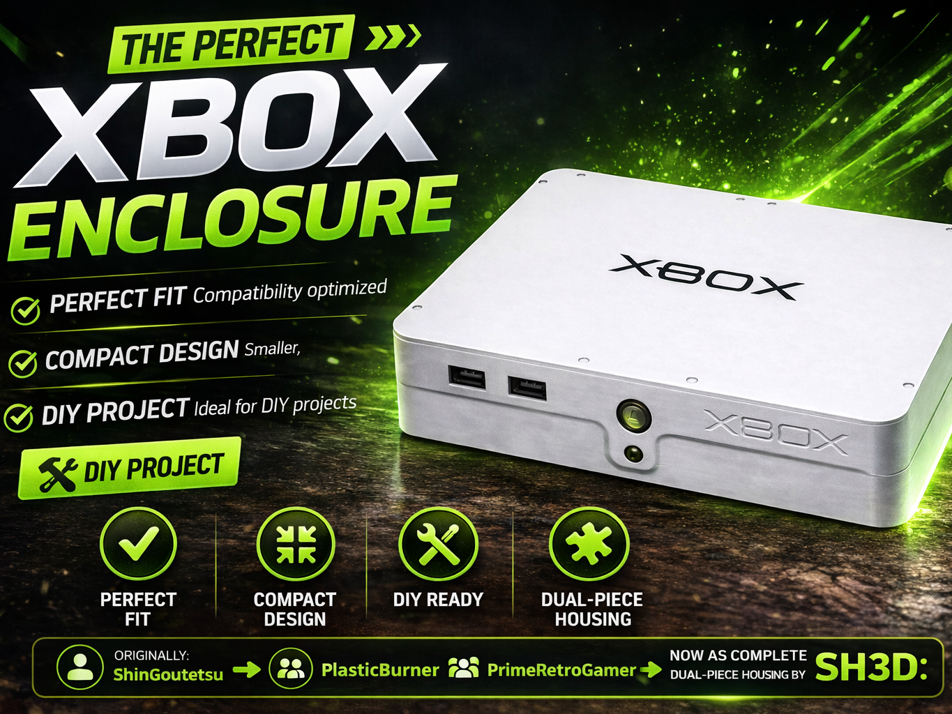 Xbox Original Slim Case