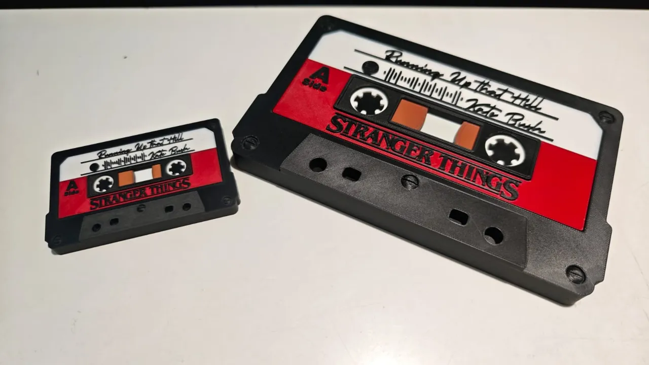 Stranger Things Cassette Max Vecna Demogorgon view 2