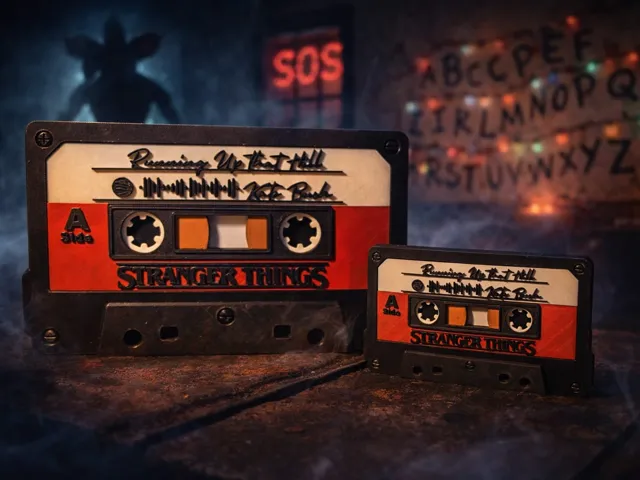 Stranger Things Cassette Max Vecna Demogorgon