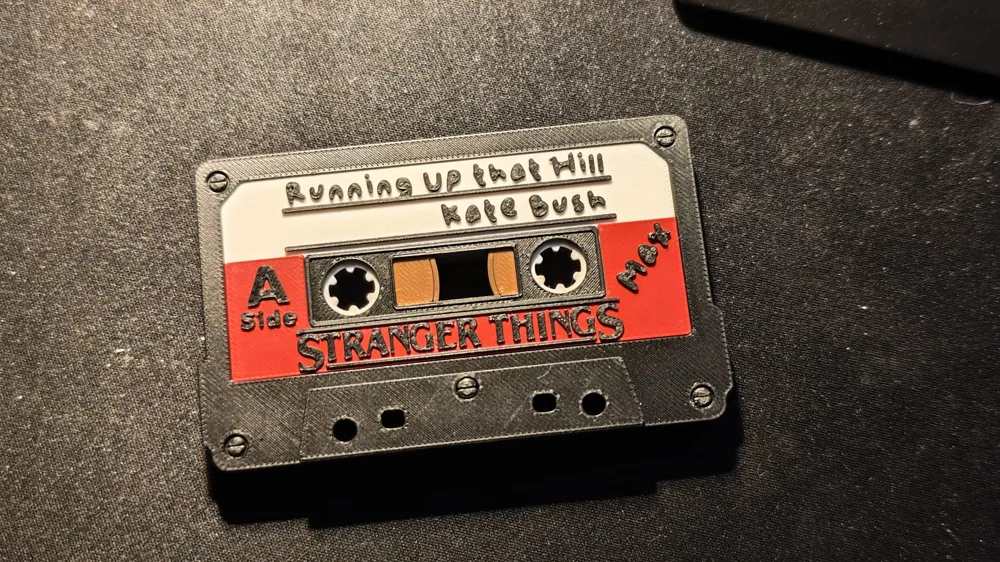 Stranger Things Cassette Max Vecna Demogorgon - Free 3D Print
