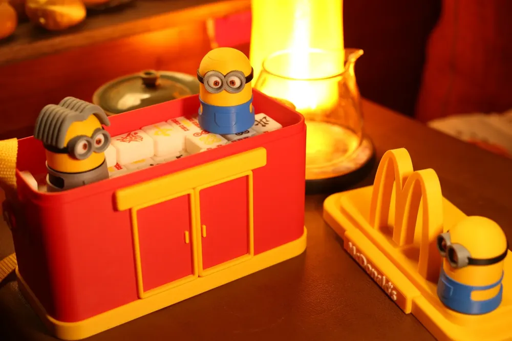A1 mini compatible McDonald's bag Golden Arches bag can hold phone