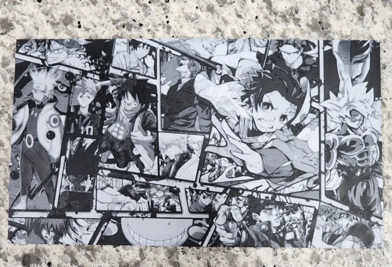 Anime Collage V1 (One piece, Naruto, etc.)