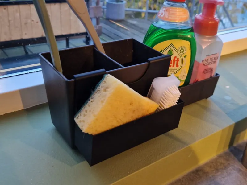 Ikea Rinnig kitchen organizer expansion 
