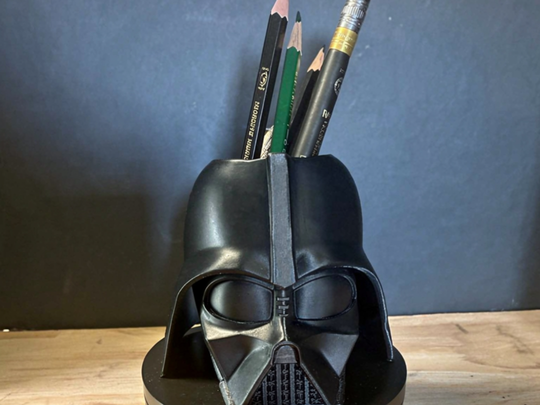 Darth Vader helmet pen/pencil holder - Vader  bowl