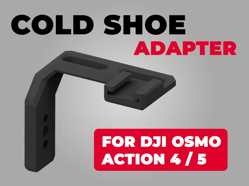 DJI Osmo Action 4 - Microphone holder