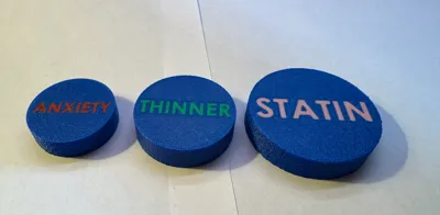 Caps for perscription pill bottles