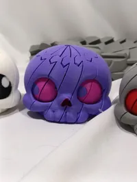 Crâne chibi articulé (flexi) — photo 3