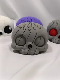 Crâne chibi articulé (flexi) — photo 2