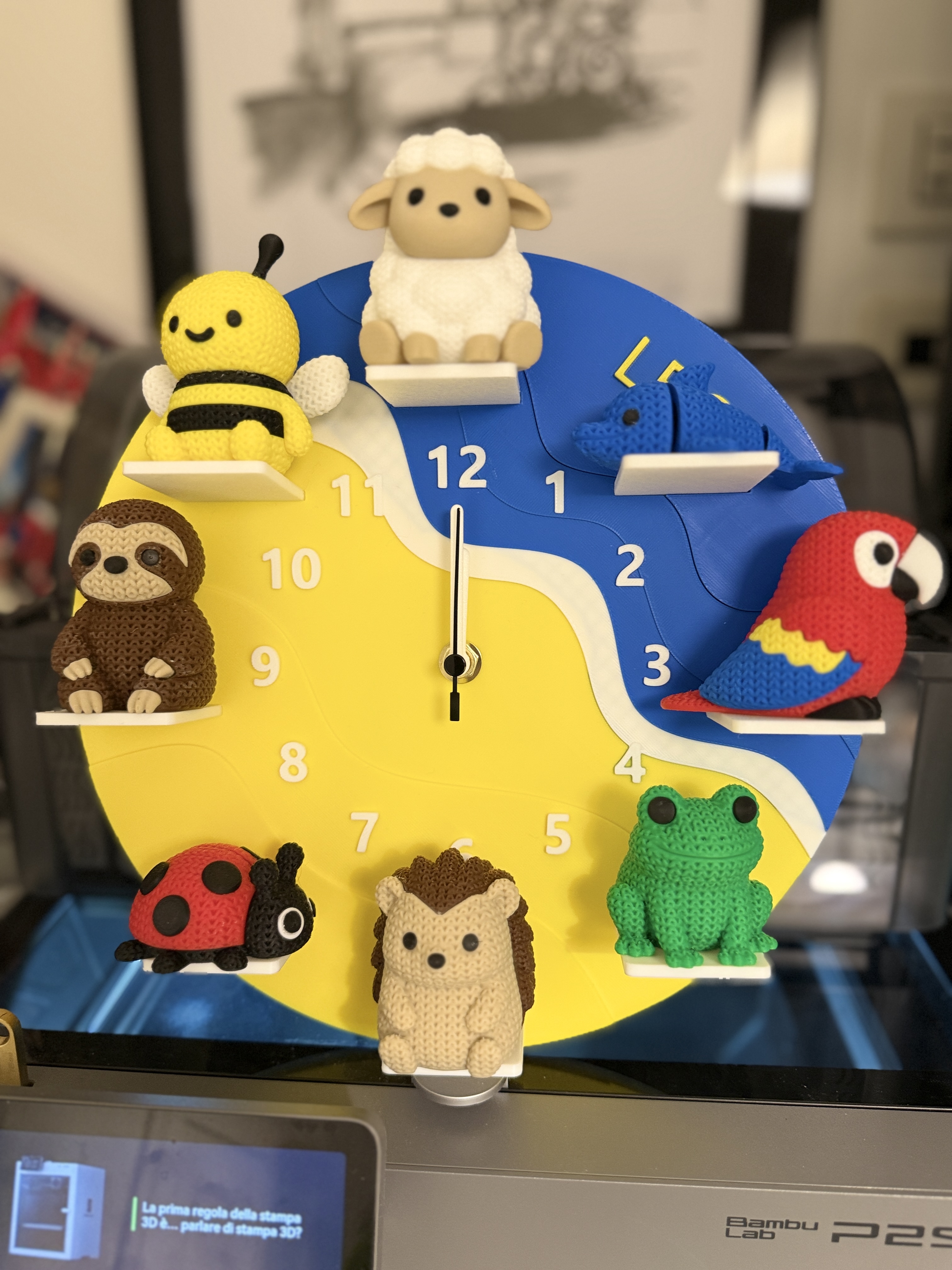 Miniatura 2 do modelo 3D DIY Figurine Wall Clock