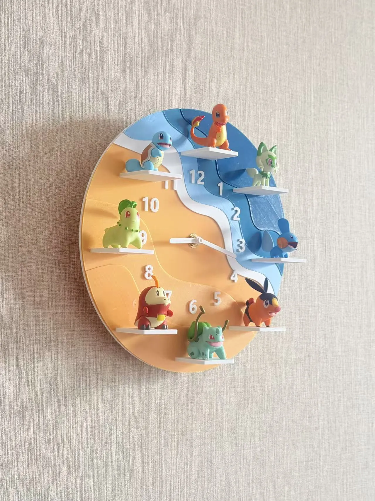 DIY Figurine Wall Clock view 4