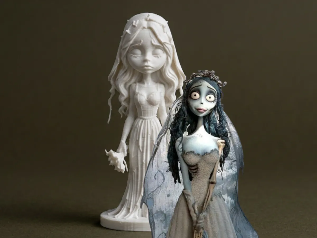 Corpse Design Corpse Bride – Tim Burton’s Corpse Bride Figurine - Free 3D Print Model ...