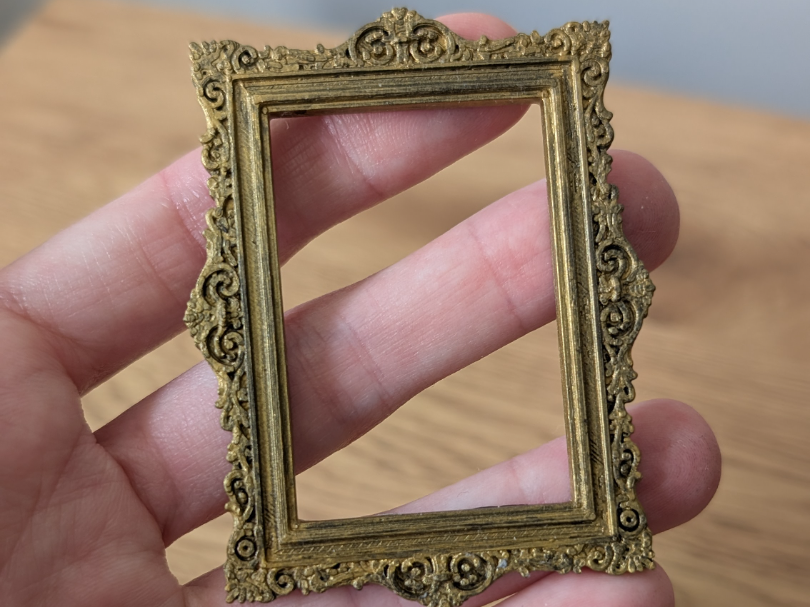 Miniature Baroque Frame - 1