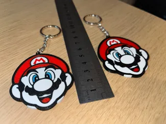 YAMK  (yet another Mario keychain) 4 Colors for one AMS