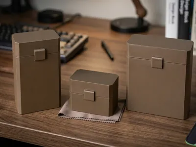 Hinged SnapLock Storage Boxes