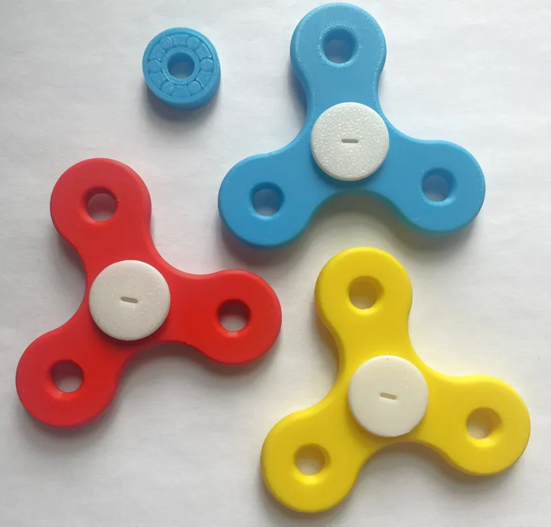 Fidget Spinner and Print In Place 608 Bearing