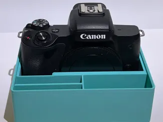 Canon EOS M50 Mark II Camera Body Gridfinity Bin