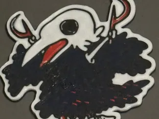 Slay the Spire Chibi Cultist Keychain