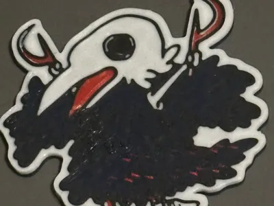 Slay the Spire Chibi Cultist Keychain