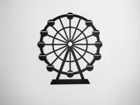 Grande roue - déco murale — photo 2