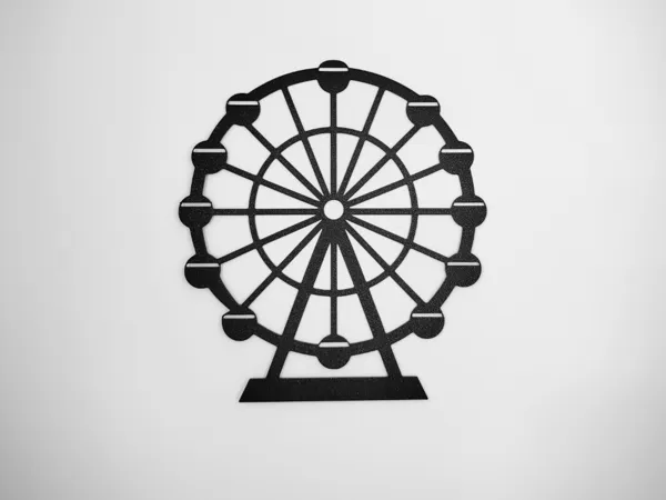 Grande roue - déco murale