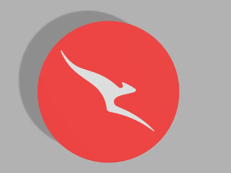 Qantas Drink Coaster