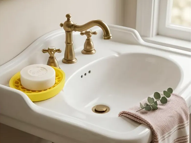 Honeycomb Soap Saver Drain Tray