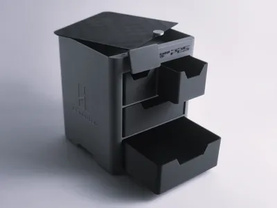 Mini Bambulab P2S desk organizer
