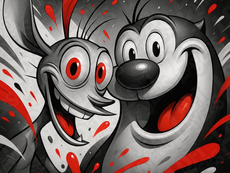 Ren & Stimpy Hueforge