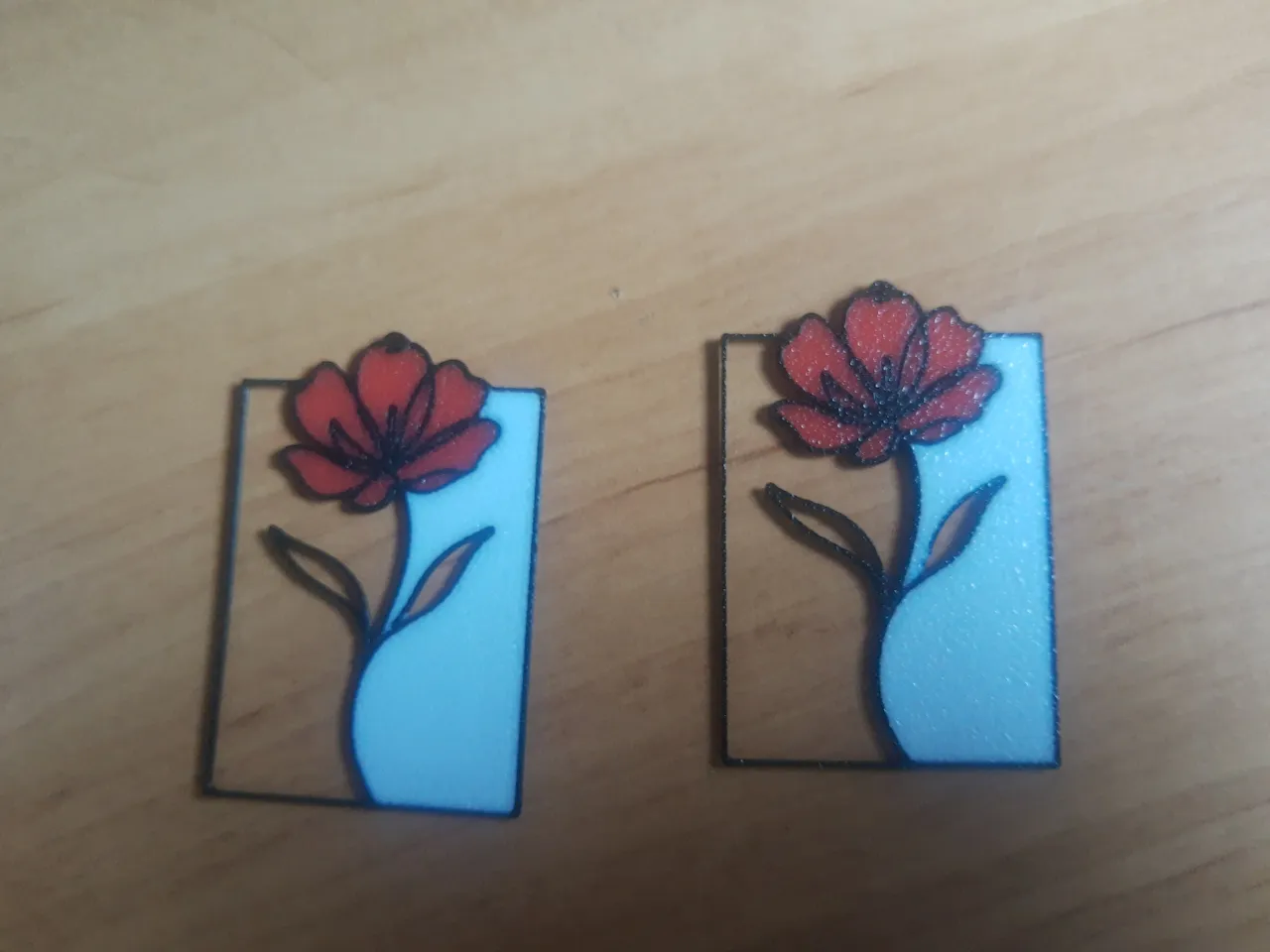 earrings flower view 3