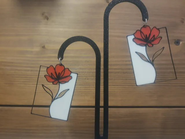 earrings flower