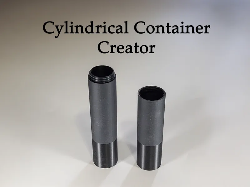 Cylindrical Container Creator