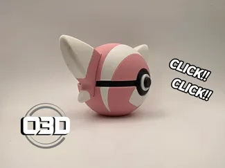 Stufful Pokeball - O3D (No AMS)