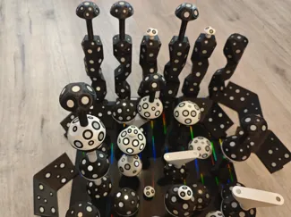 3D-scanner markers ( magnetic and stackable )