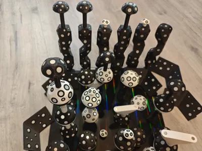 3D-scanner markers ( magnetic and stackable )