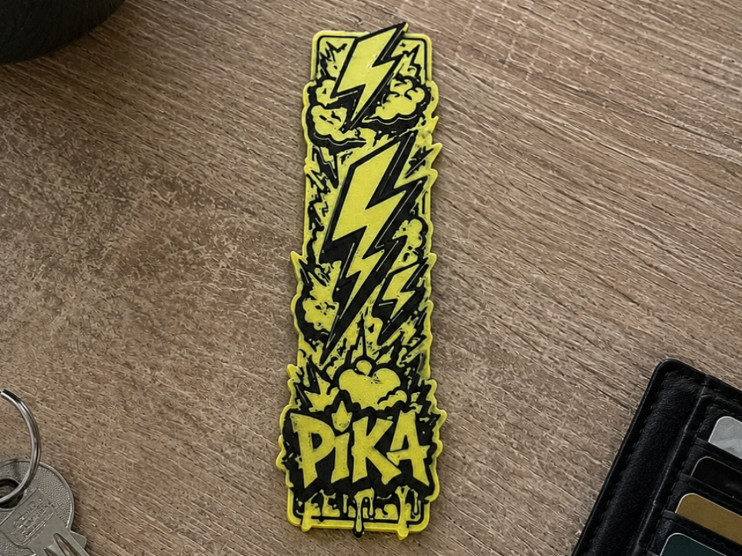Pikachu PIKA Bookmark