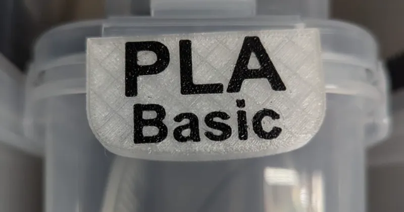 Filament Dry Box Tags for Lid Flaps