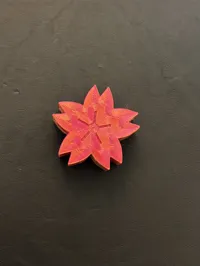 Pique décoratif fleur de cerisier pour paille — photo 2