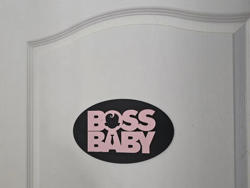 Baby Boss sign