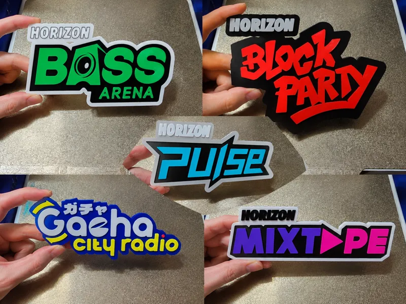 Forza Horizon Ingame Radio Logos