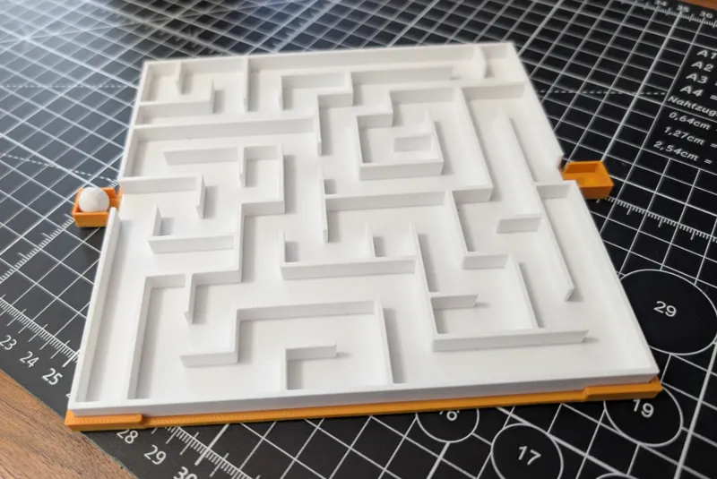 [Set of 8] Marble Maze Game