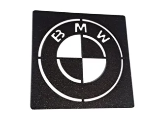 BMW Car Detailing Mat stencil
