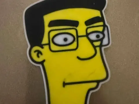 frank grimes keychain