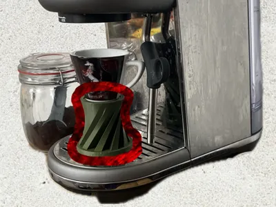 Espresso Cup riser for Breville
