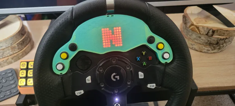 Logitech G920/G29 Shift Light - Gear Indicator - Button addon