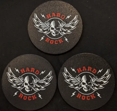 Coaster Hard Rock 3 Colors